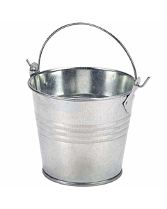 Galvanised Steel Serving Bucket 8.5cm Dia