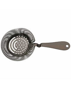 Gun Metal Sprung Premium Julep Strainer