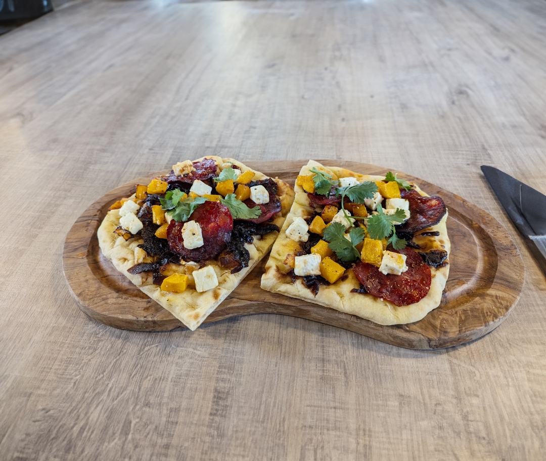 Chorizo & Butternut Squash Flatbread Chorizo & Butternut Squash Flatbread
