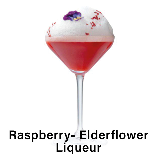 Raspberry Elderflower Liqueur Raspberry Elderflower Liqueur