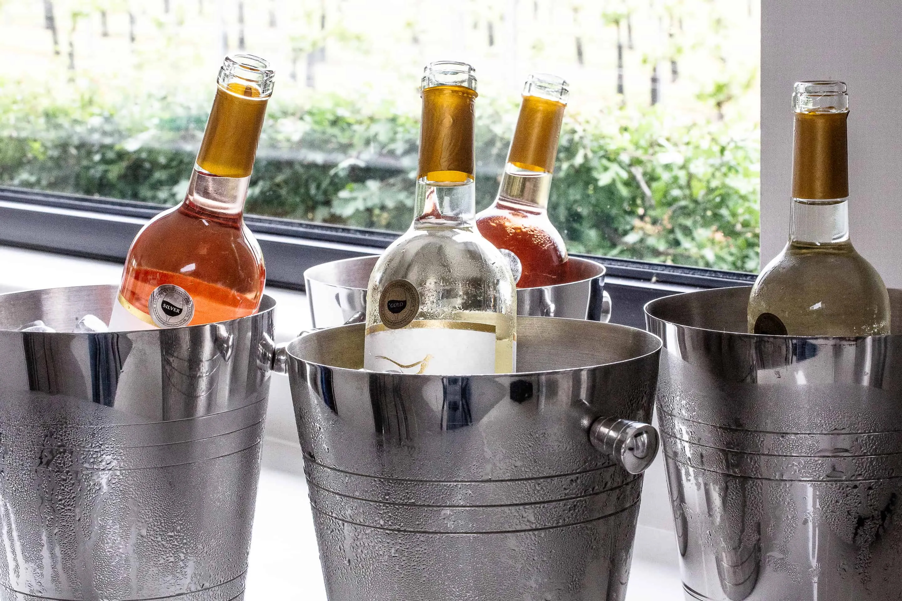 Toppersfield wine in buckets Toppersfield wine in buckets