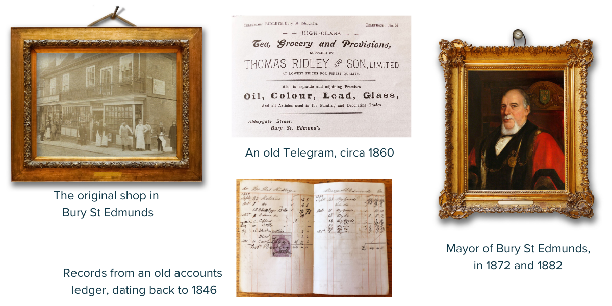 Timeline of Thomas Ridley's history from 1808 to 1882 Timeline of Thomas Ridley's history from 1808 to 1882